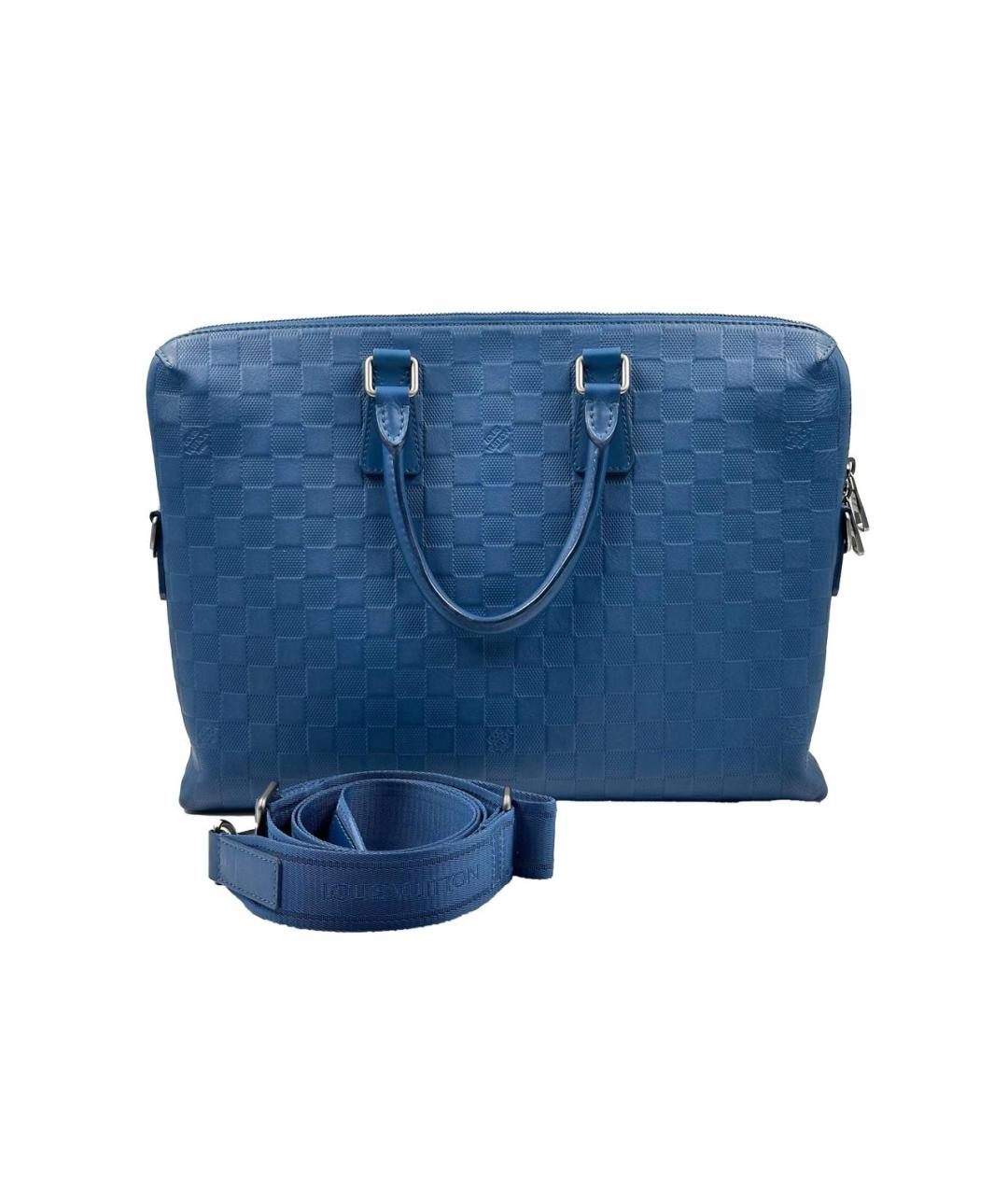 LOUIS VUITTON Синий портфель, фото 1