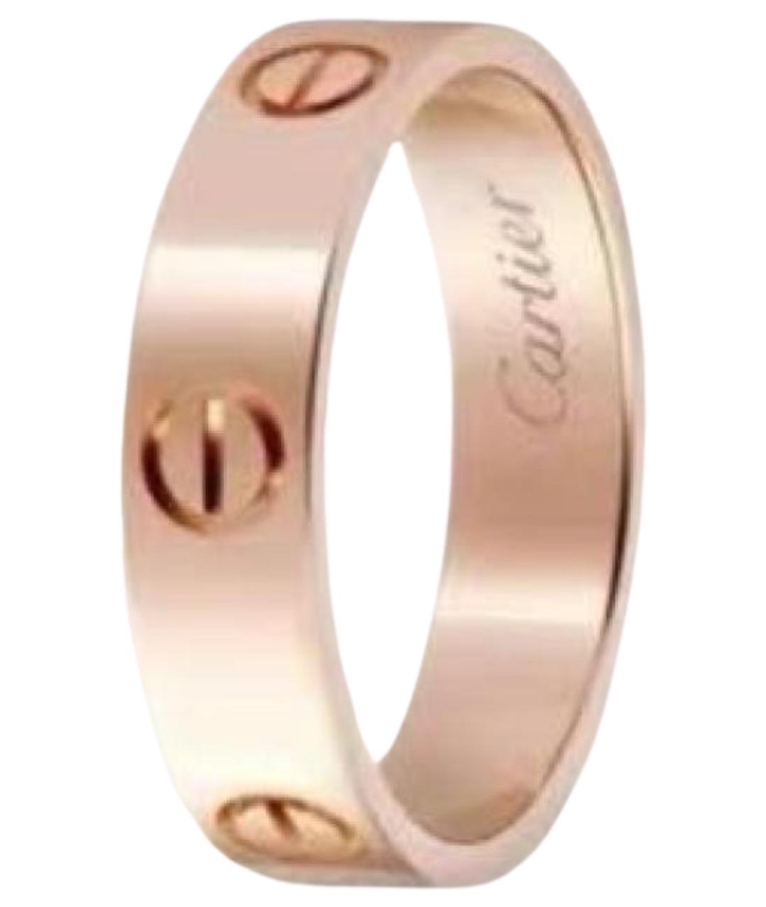 CARTIER Золотое кольцо из розового золота, фото 1