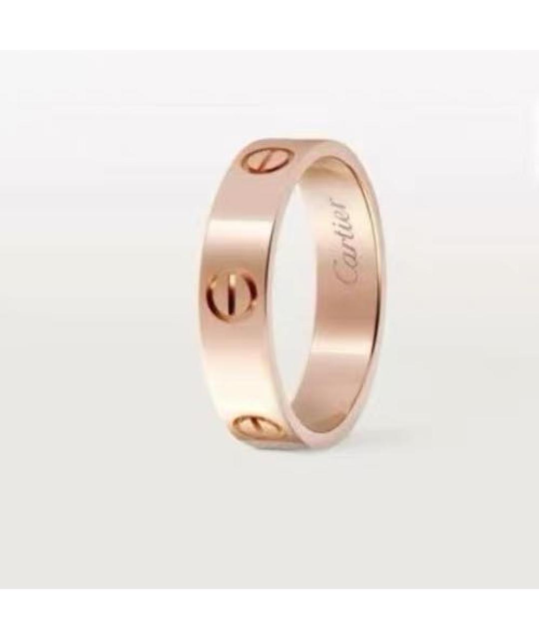 CARTIER Золотое кольцо из розового золота, фото 7