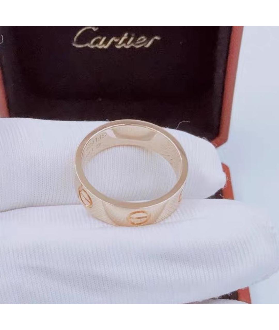 CARTIER Золотое кольцо из розового золота, фото 6