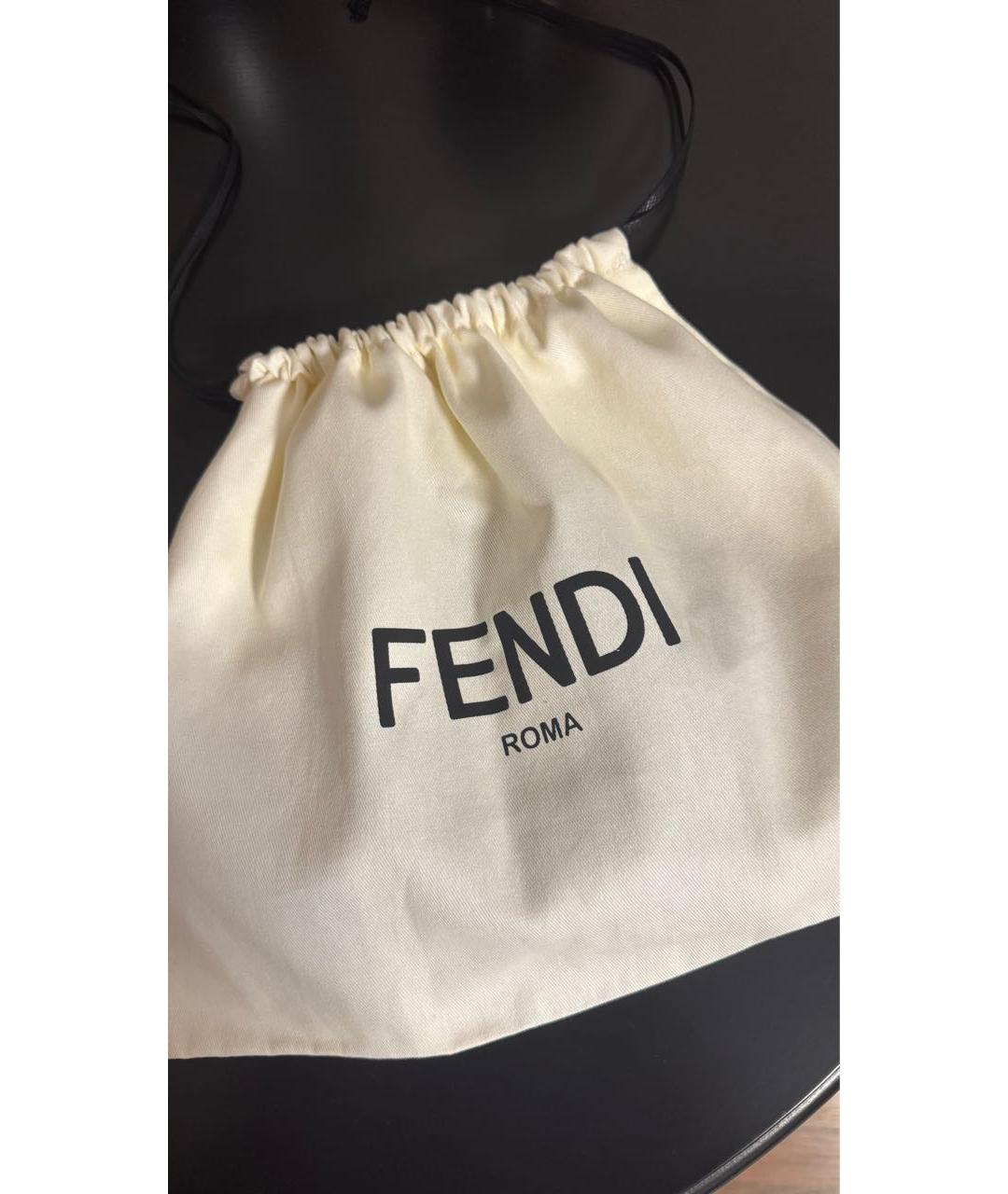FENDI Серая шерстяная шапка, фото 3