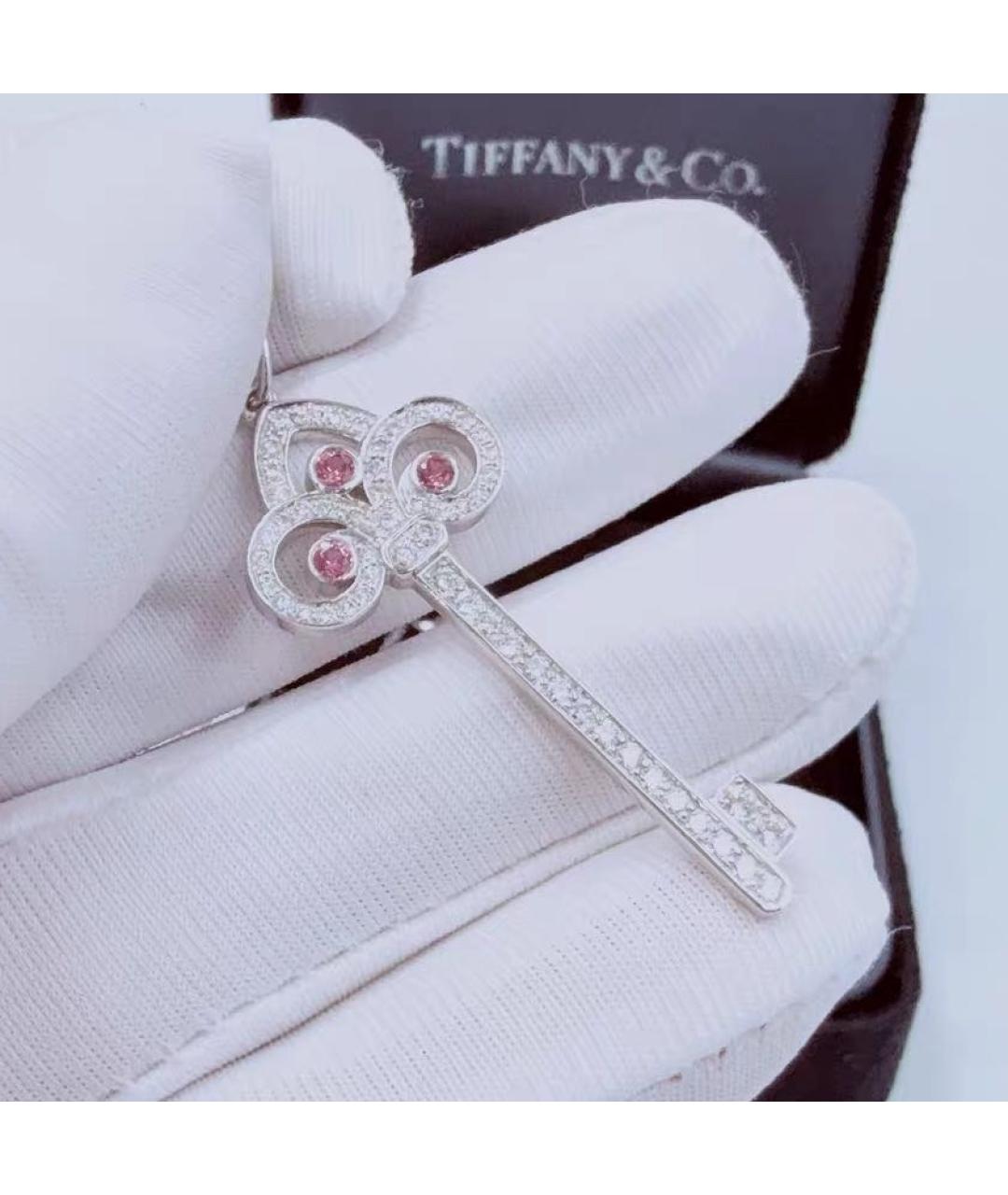 TIFFANY&CO Белое платиновое колье, фото 6