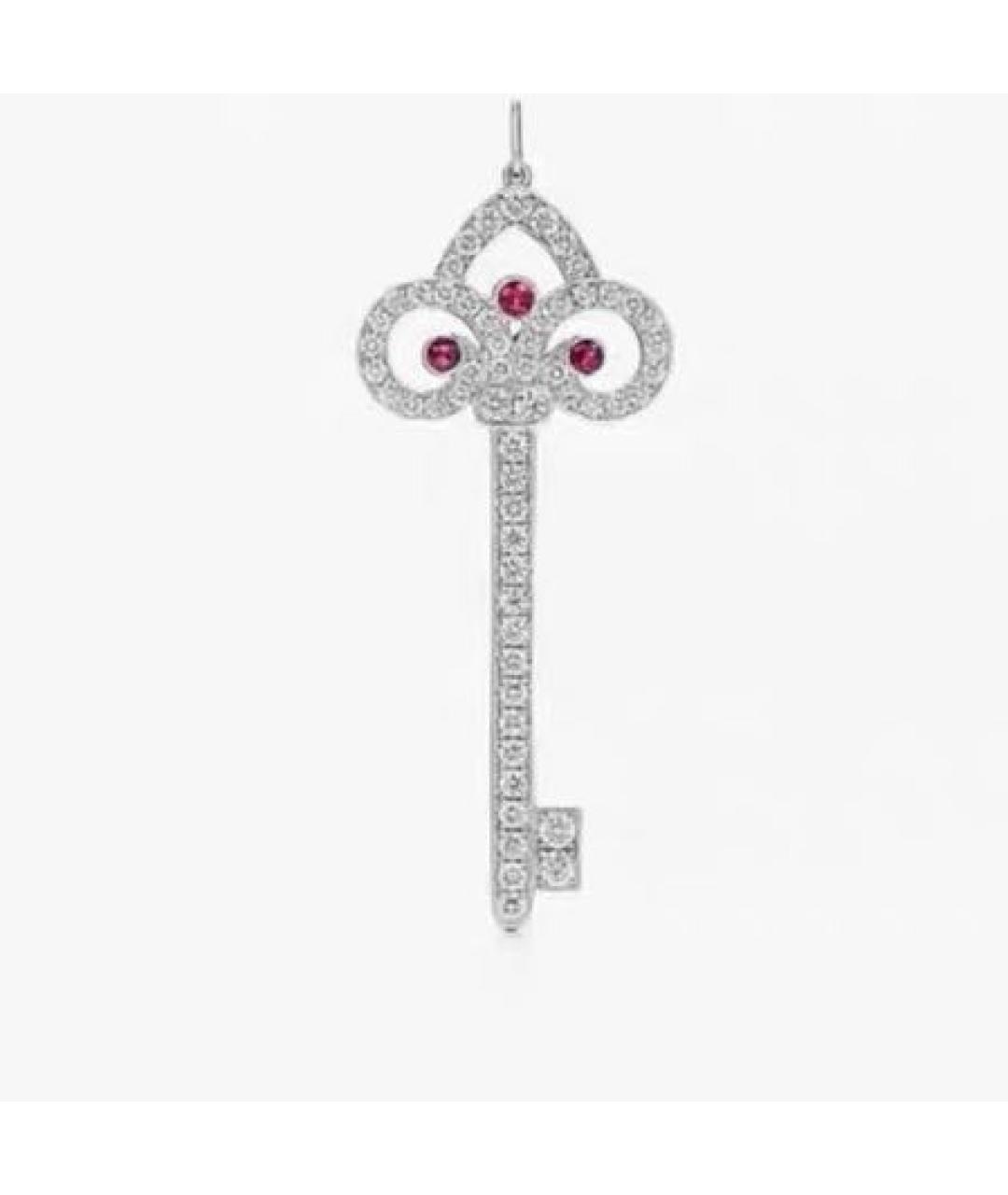 TIFFANY&CO Белое платиновое колье, фото 7