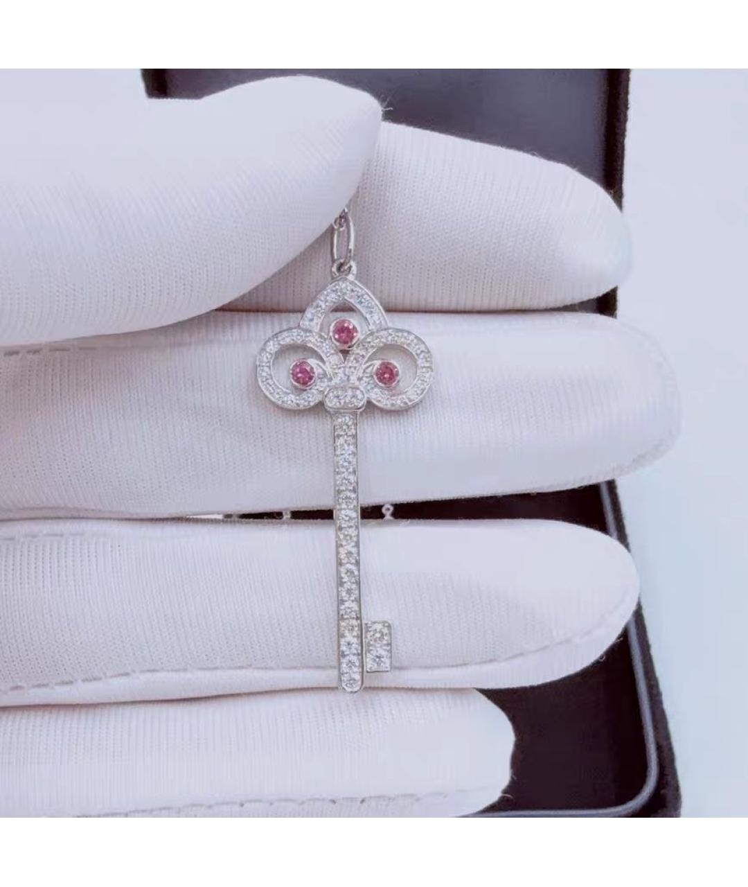 TIFFANY&CO Белое платиновое колье, фото 3