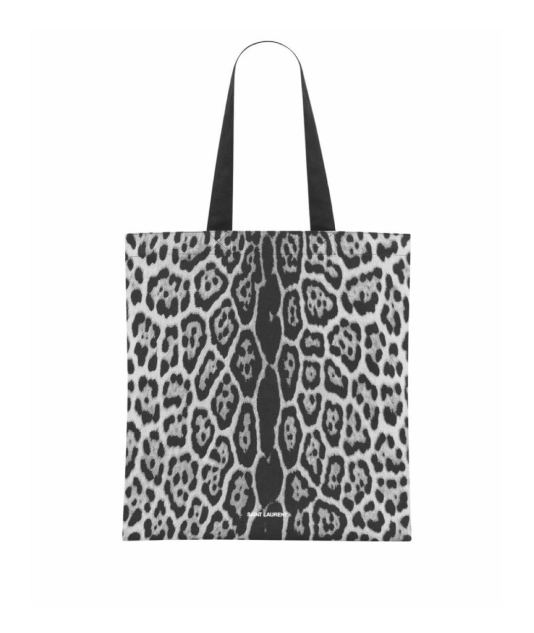 SAINT LAURENT Серая сумка тоут, фото 1