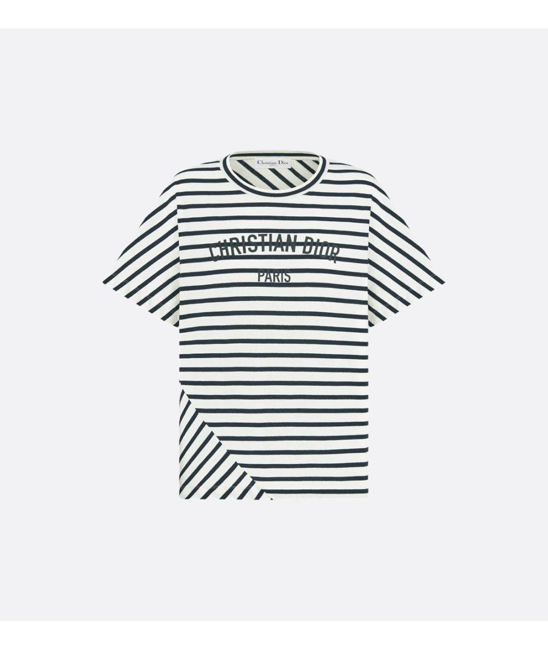 CHRISTIAN DIOR Мульти хлопковая футболка, фото 7