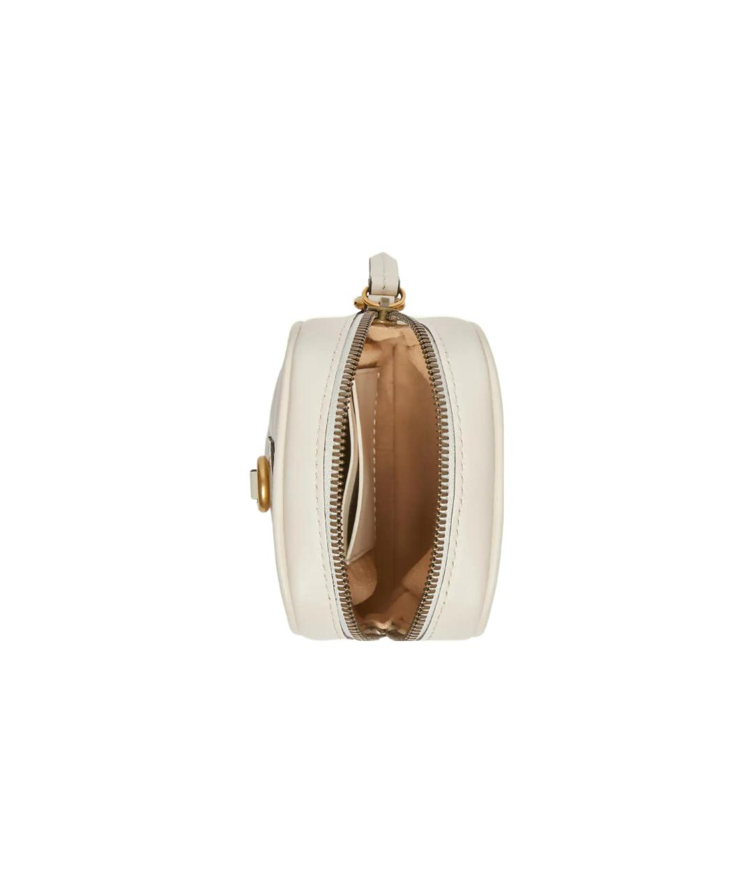 GUCCI Белый кожаный кошелек, фото 5