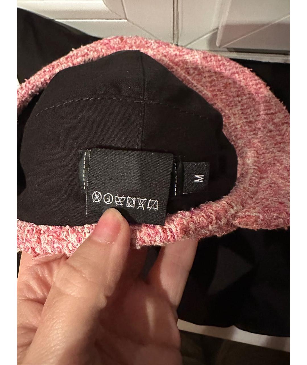 CHANEL Розовая кепка, фото 6
