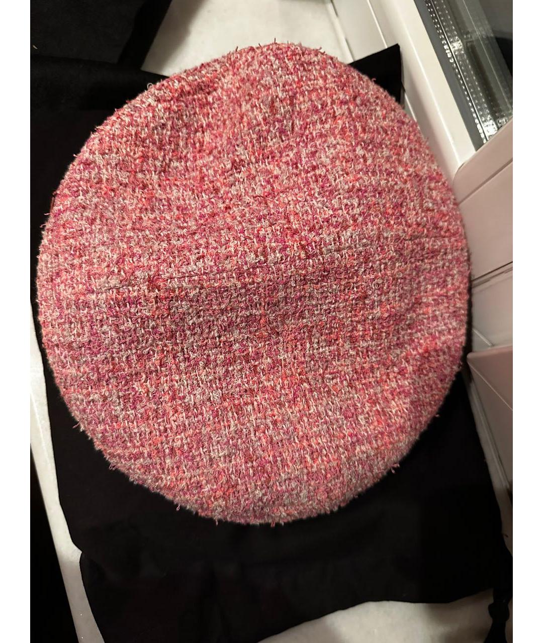 CHANEL Розовая кепка, фото 3