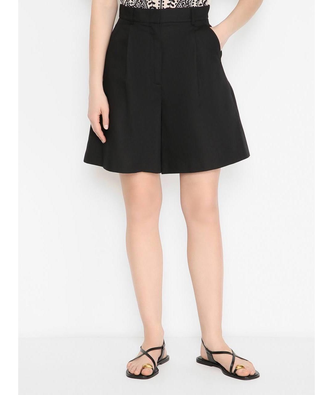 WEEKEND MAX MARA Черные шорты, фото 2