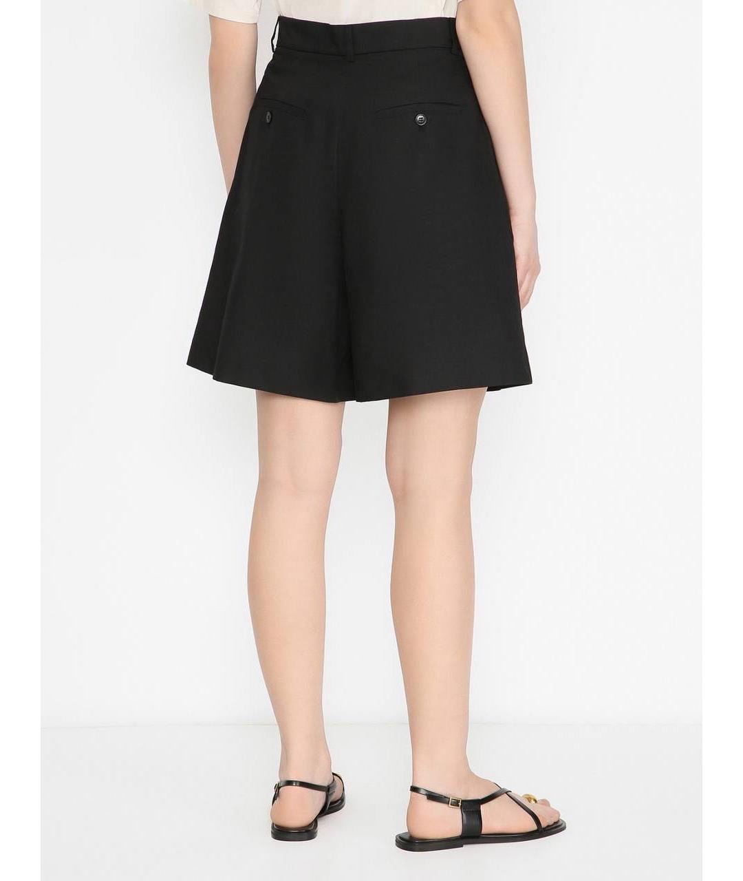 WEEKEND MAX MARA Черные шорты, фото 3