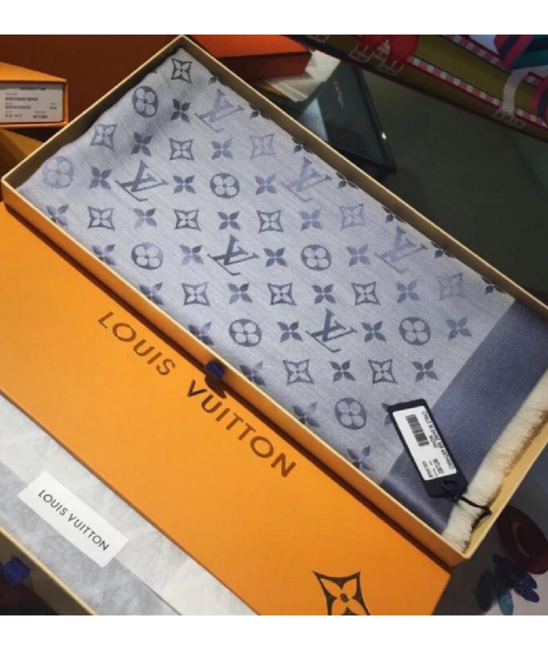 LOUIS VUITTON Шелковый платок, фото 4