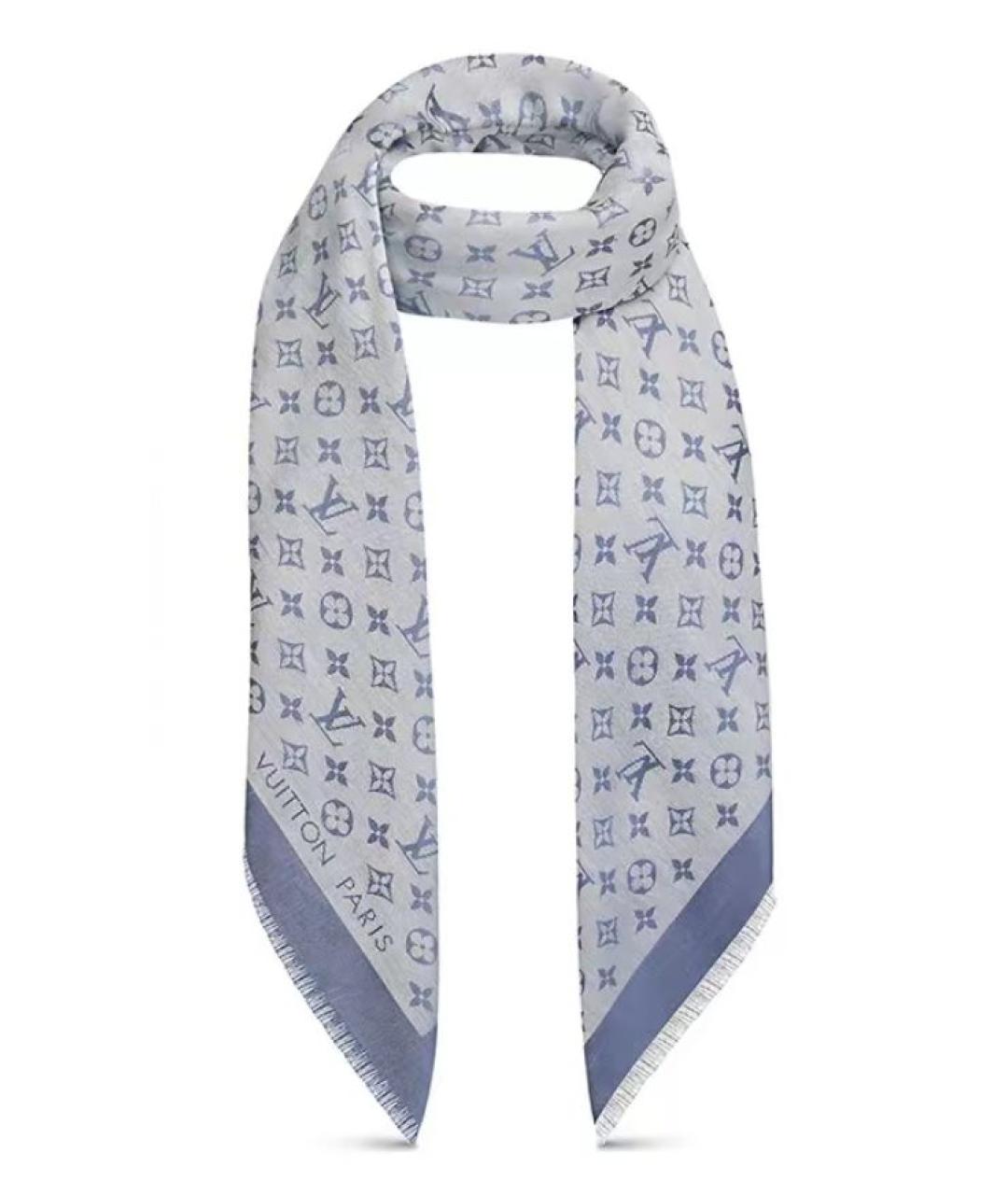 LOUIS VUITTON Шелковый платок, фото 1