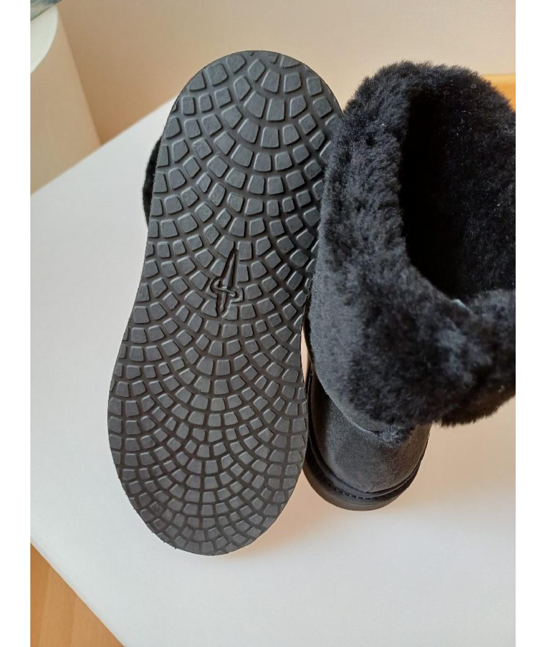 CESARE PACIOTTI Черные замшевые ботинки, фото 7