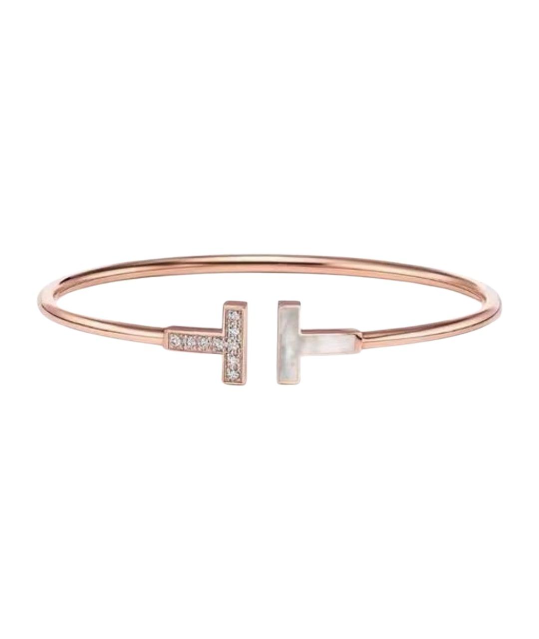 TIFFANY&CO Розовый браслет из розового золота, фото 1