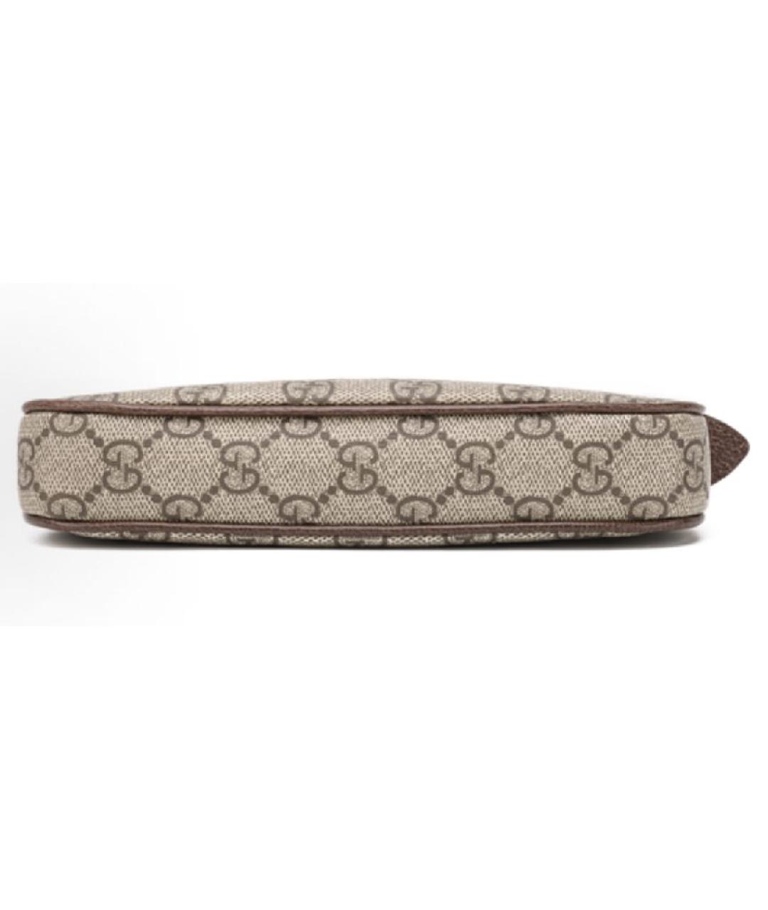 GUCCI Коричневая сумка с короткими ручками, фото 4