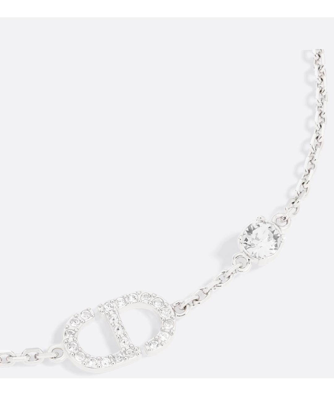 CHRISTIAN DIOR Серебрянный металлический браслет, фото 3