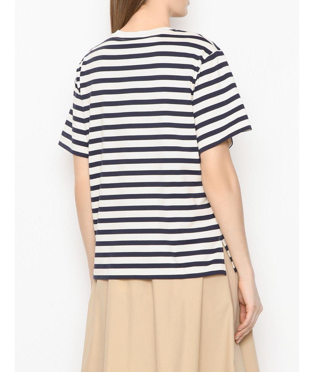 WEEKEND MAX MARA Мульти хлопковая футболка, фото 4