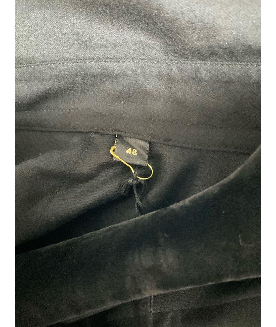 ZILLI Черная шерстяная классическая рубашка, фото 6