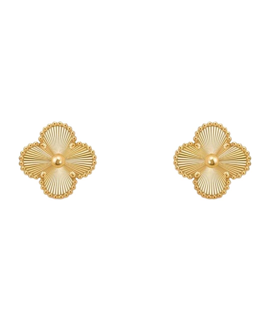 VAN CLEEF & ARPELS Золотые серьги из желтого золота, фото 1