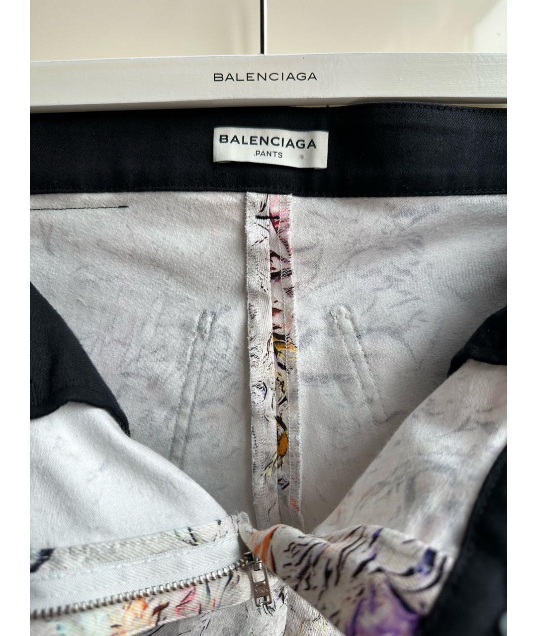 BALENCIAGA Мульти хлопковые джинсы слим, фото 3