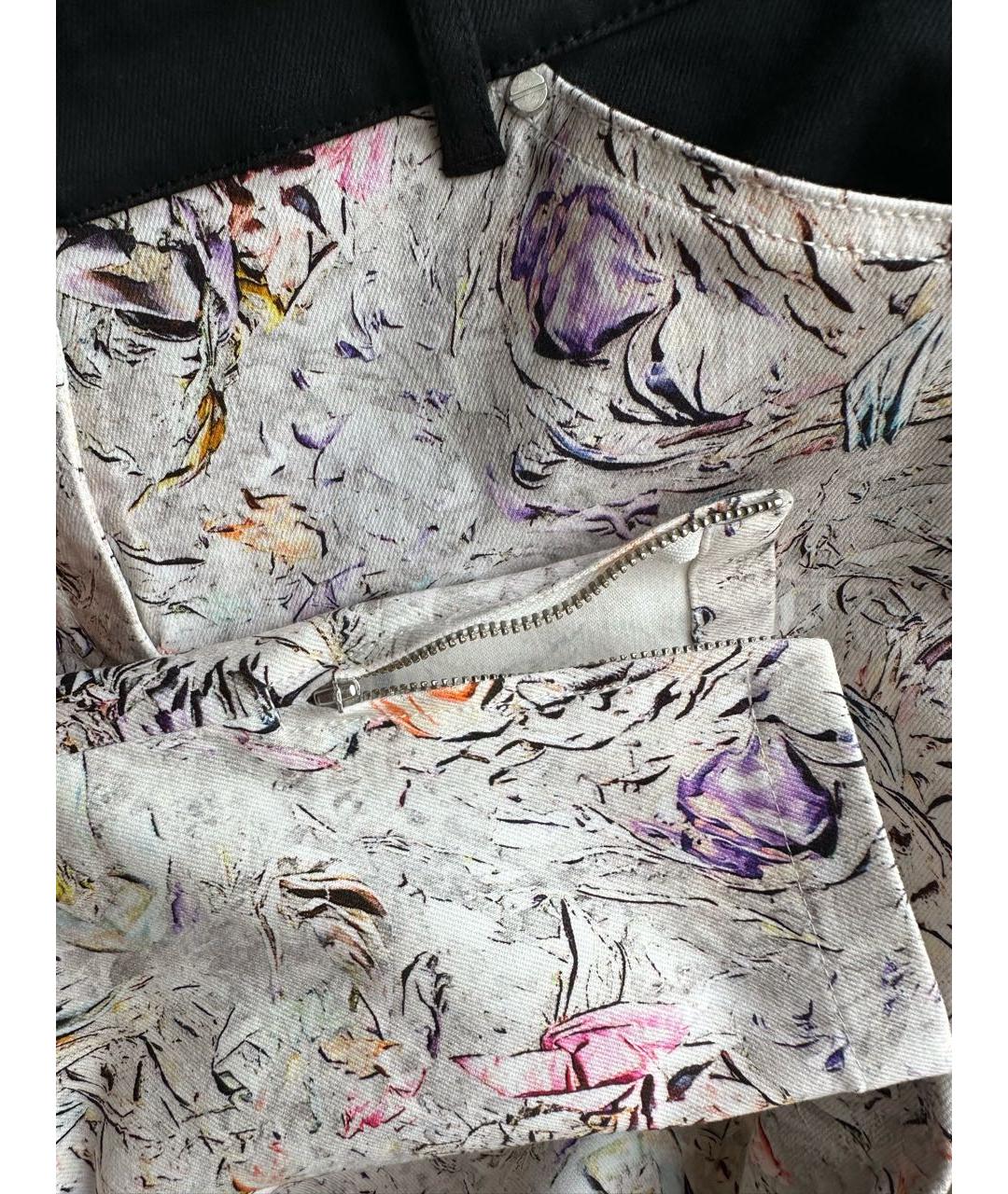 BALENCIAGA Мульти хлопковые джинсы слим, фото 4