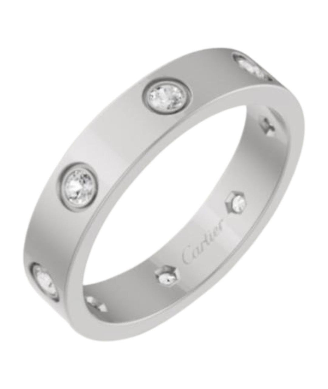 CARTIER Серое кольцо из белого золота, фото 1