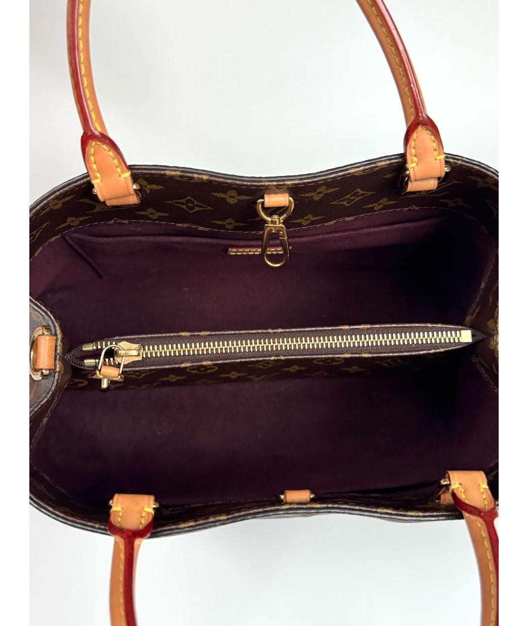 LOUIS VUITTON Коричневая сумка тоут, фото 4