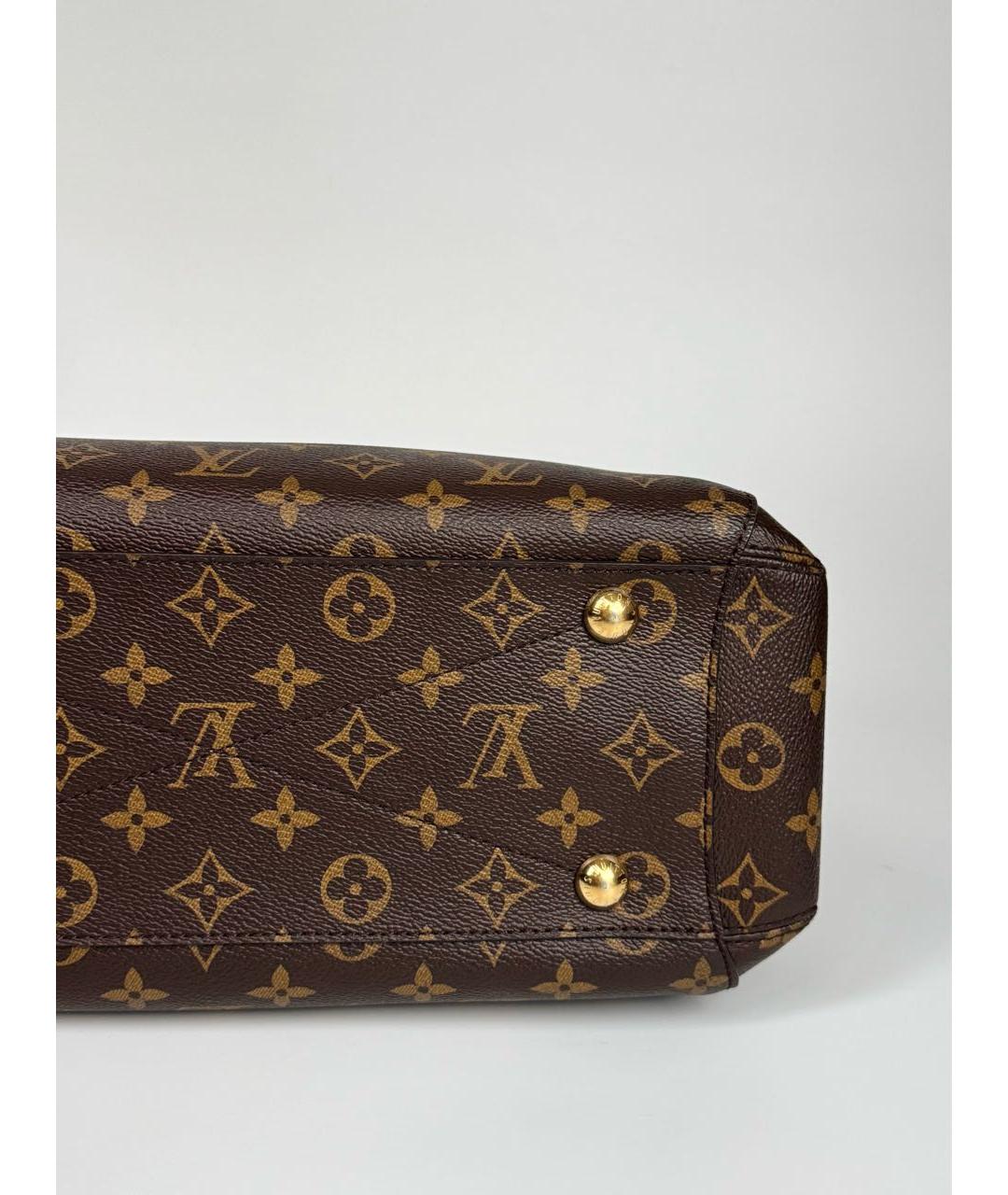 LOUIS VUITTON Коричневая сумка тоут, фото 5
