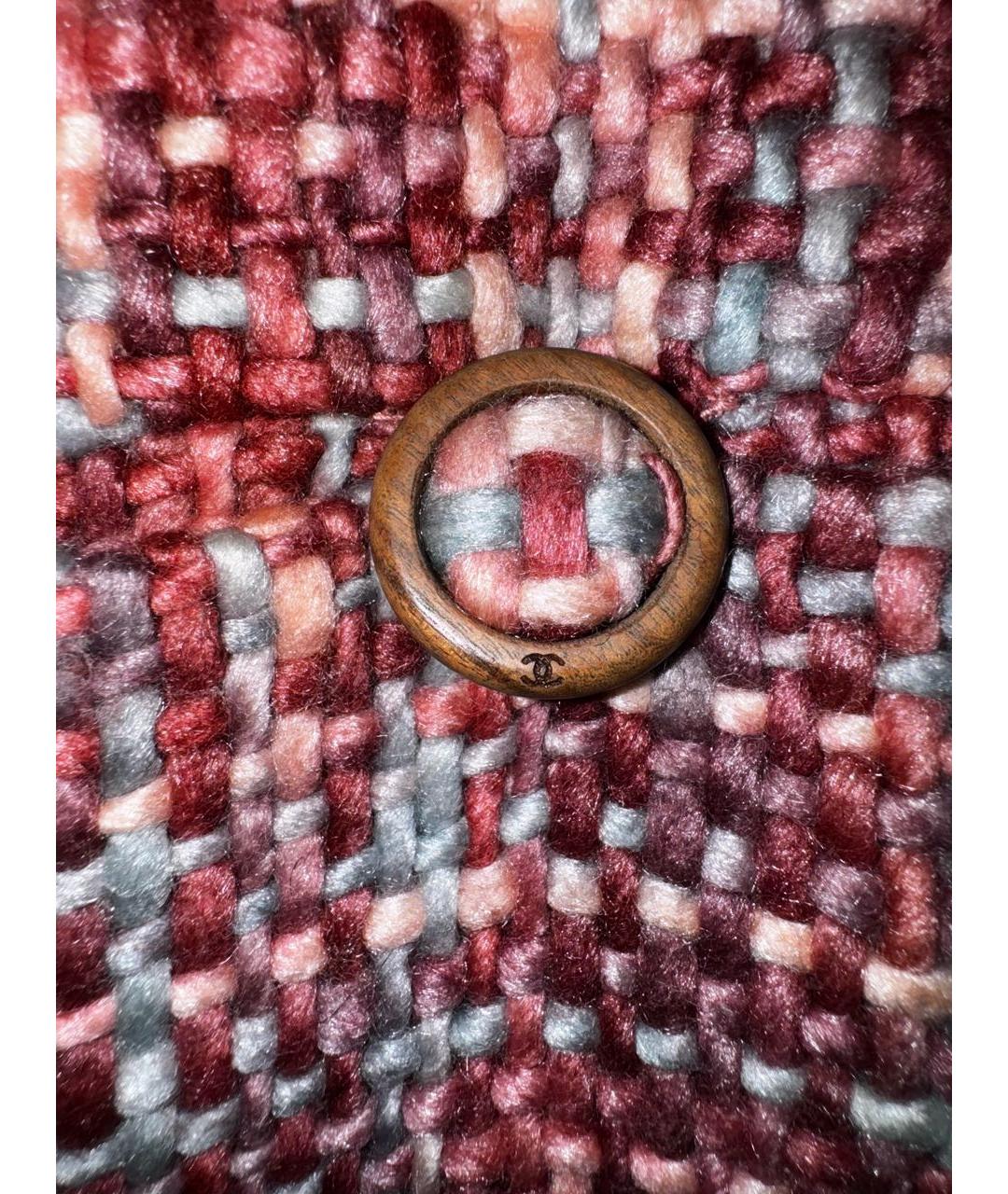 CHANEL Мульти шерстяной жакет/пиджак, фото 5