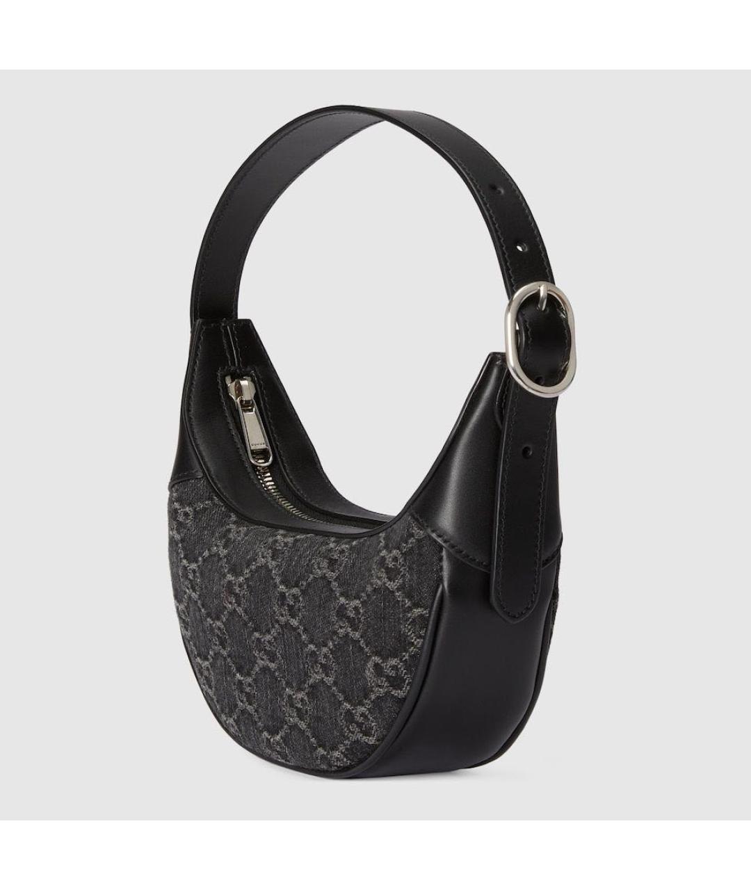GUCCI Черная сумка с короткими ручками, фото 3