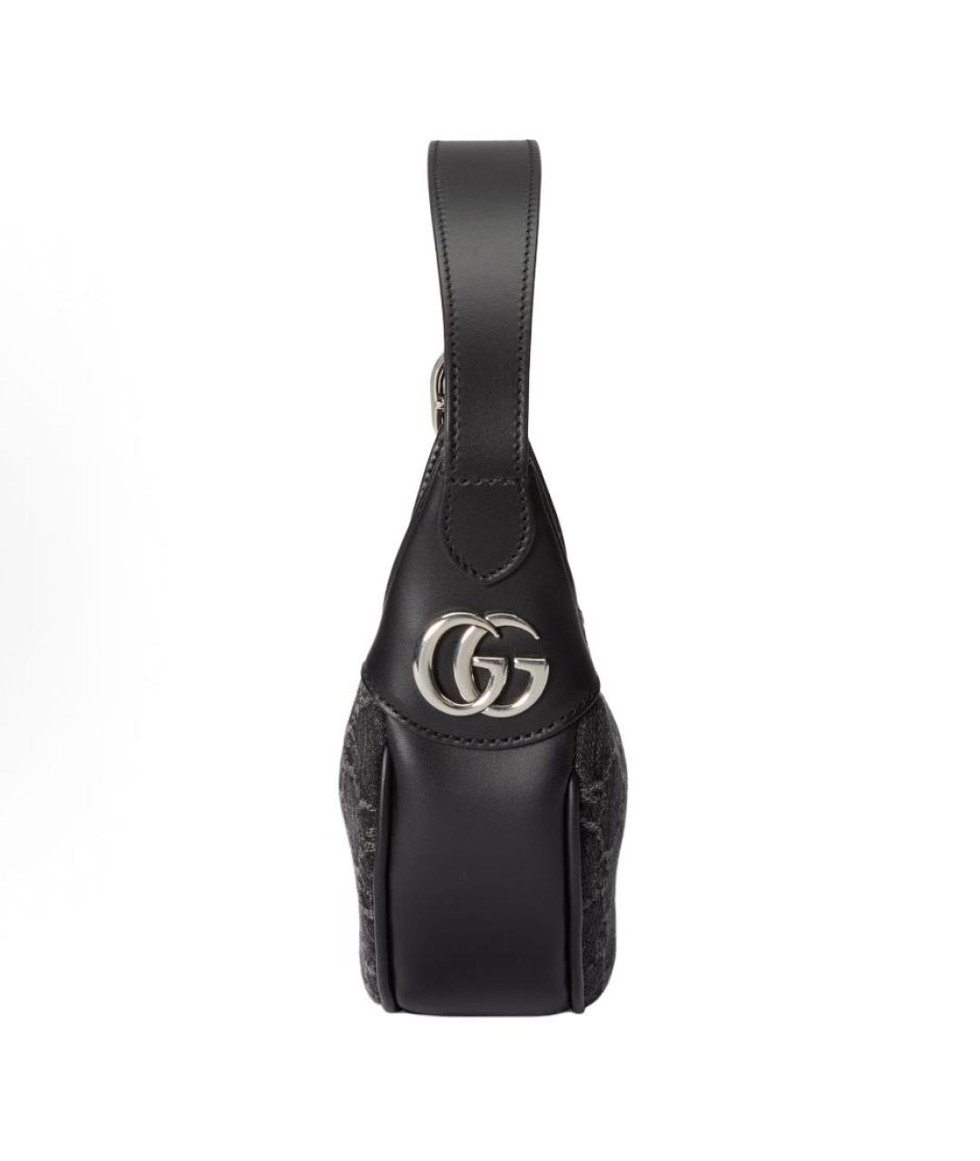 GUCCI Черная сумка с короткими ручками, фото 4