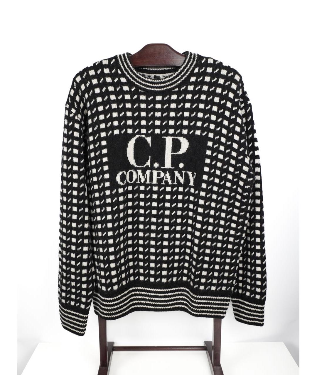 CP COMPANY Черный шерстяной джемпер / свитер, фото 9