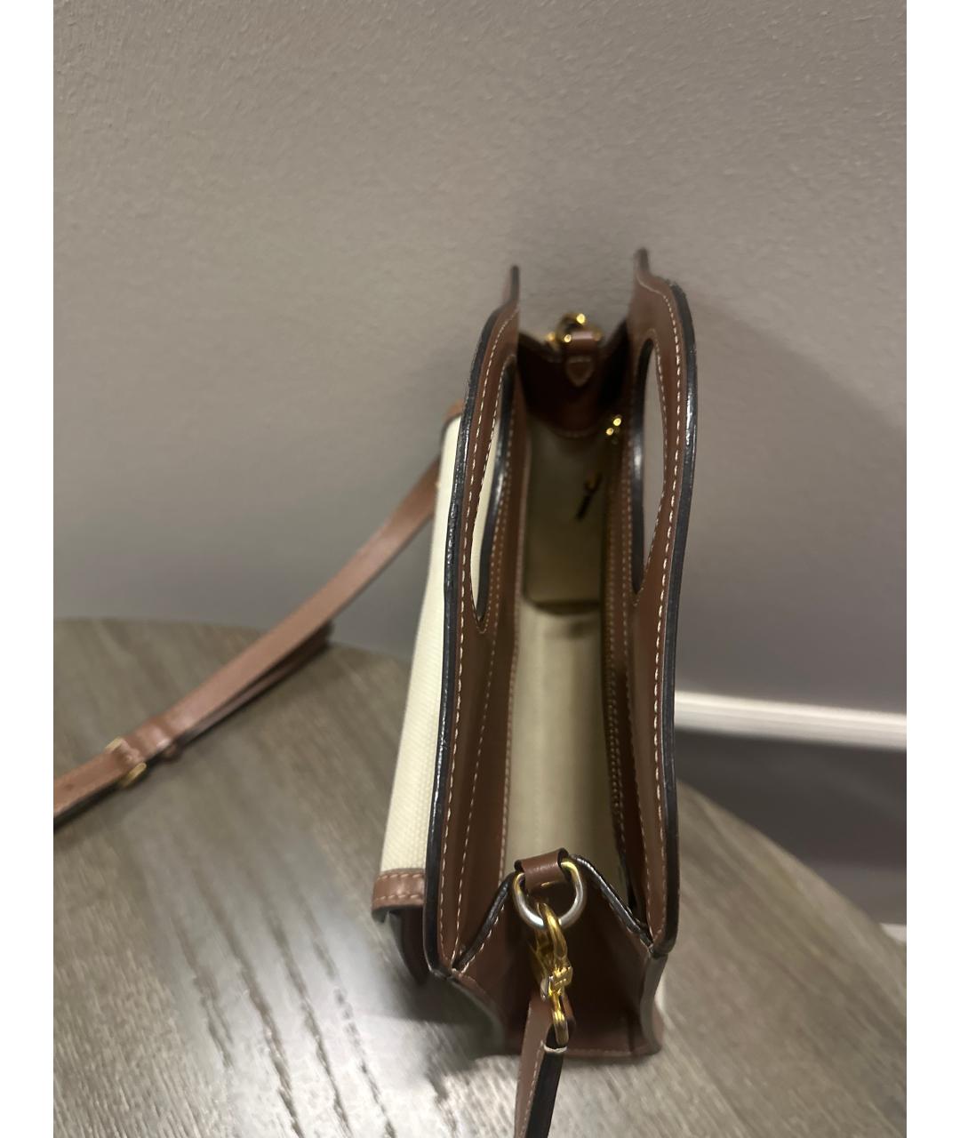 BURBERRY Бежевая сумка через плечо, фото 3