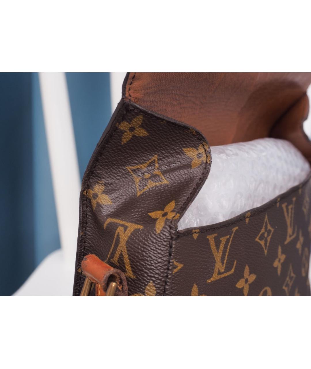 LOUIS VUITTON Коричневая сумка через плечо, фото 2