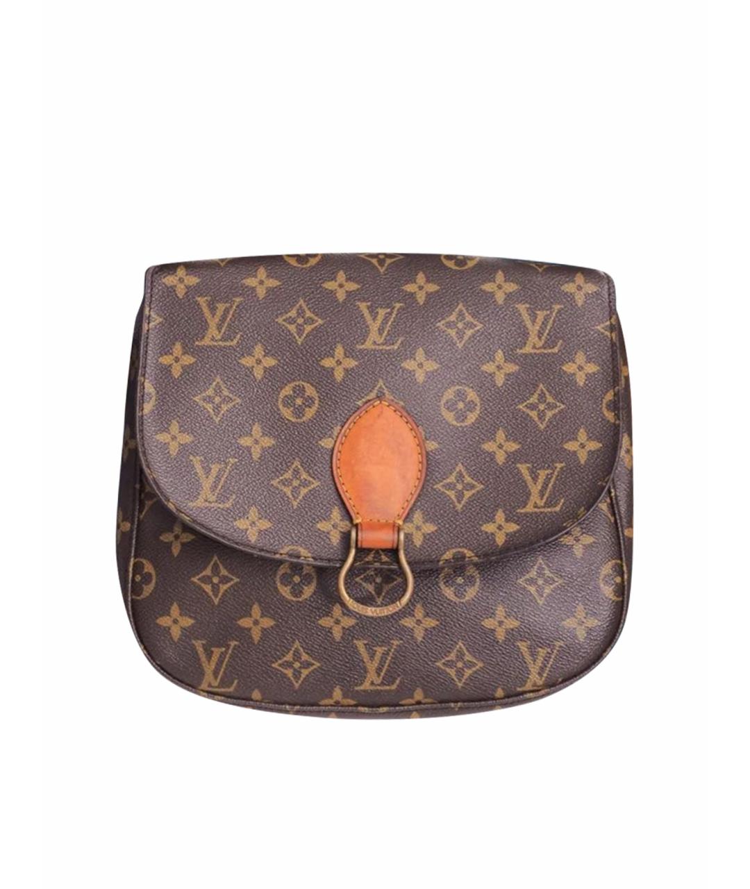 LOUIS VUITTON Коричневая сумка через плечо, фото 1
