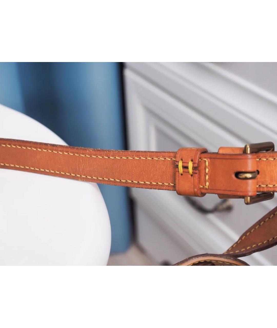 LOUIS VUITTON Коричневая сумка через плечо, фото 8
