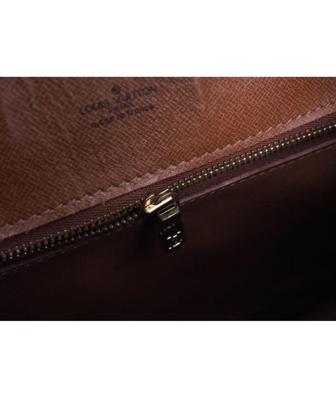 LOUIS VUITTON Коричневая сумка через плечо, фото 4