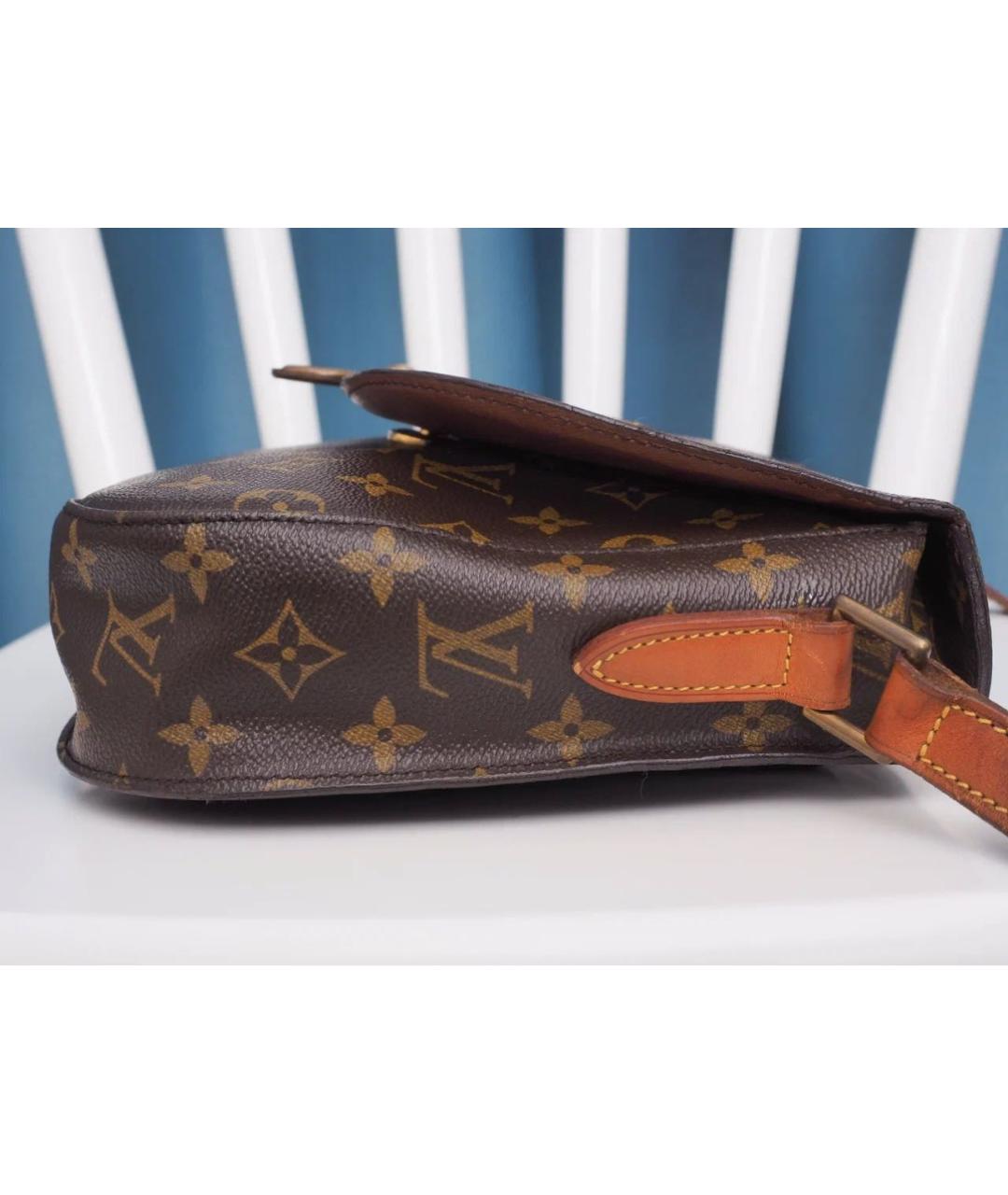 LOUIS VUITTON Коричневая сумка через плечо, фото 6