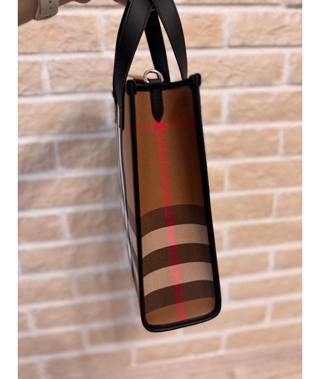 BURBERRY Бежевая кожаная сумка через плечо, фото 2