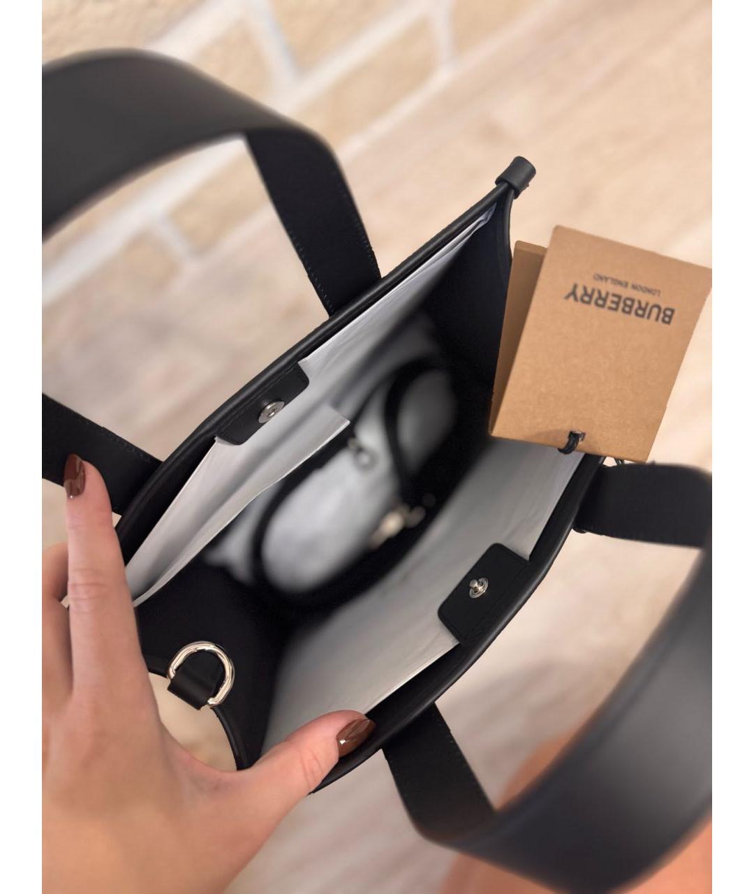 BURBERRY Бежевая кожаная сумка через плечо, фото 4