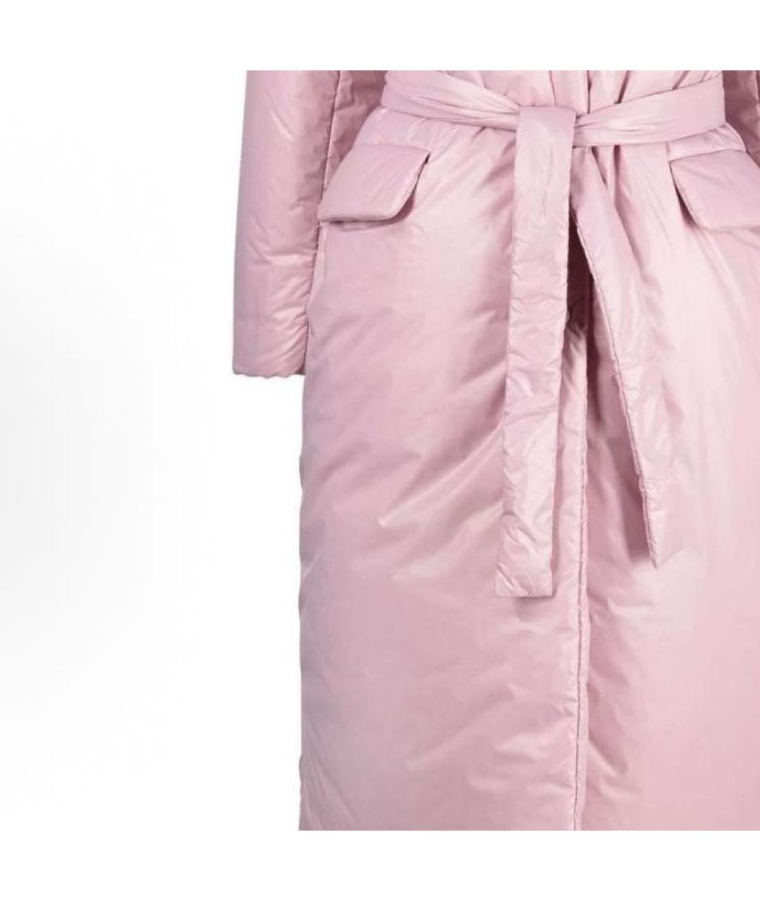 MIU MIU Розовый пуховик, фото 6