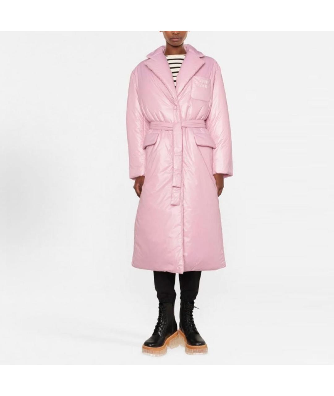 MIU MIU Розовый пуховик, фото 2