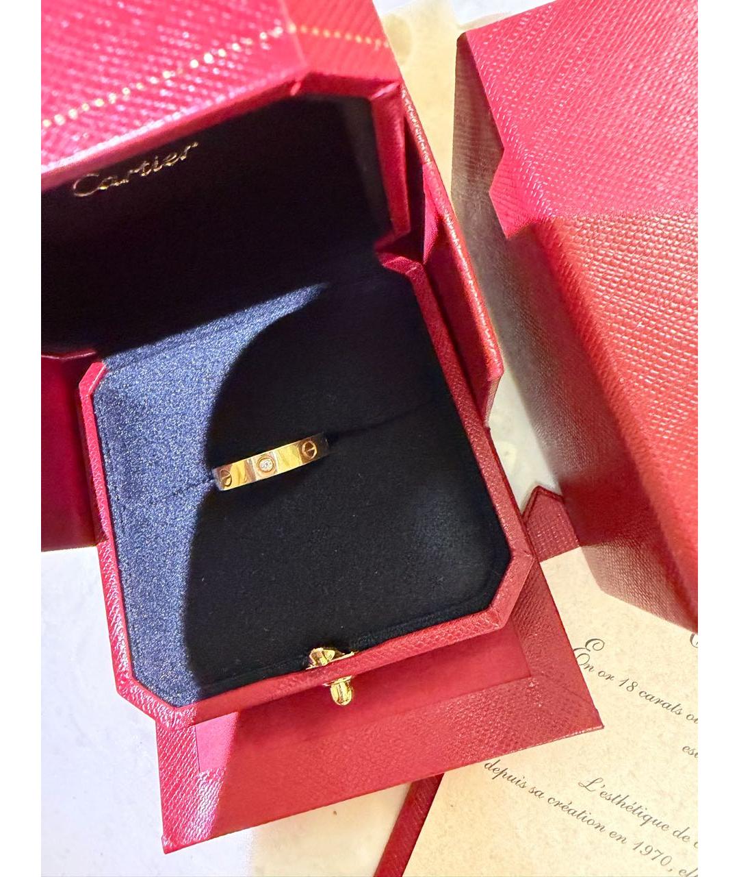 CARTIER Желтое кольцо из желтого золота, фото 6