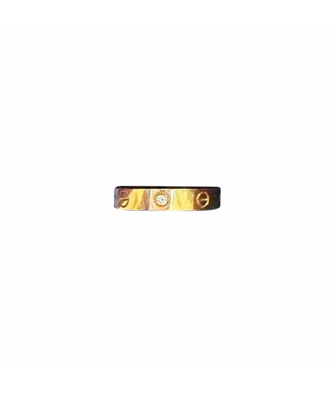 CARTIER Желтое кольцо из желтого золота, фото 1