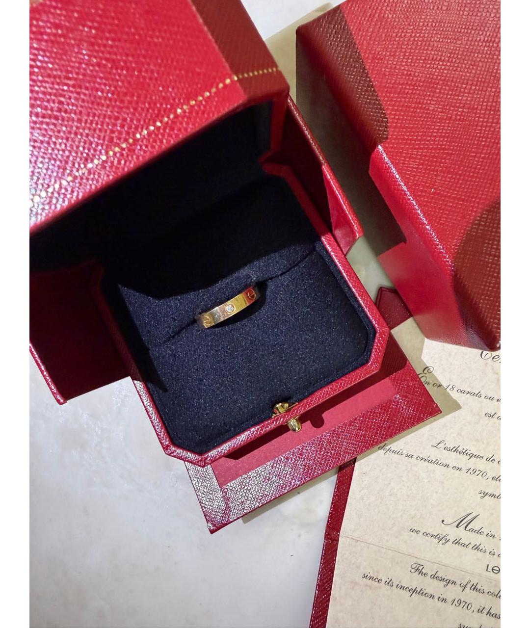 CARTIER Желтое кольцо из желтого золота, фото 4