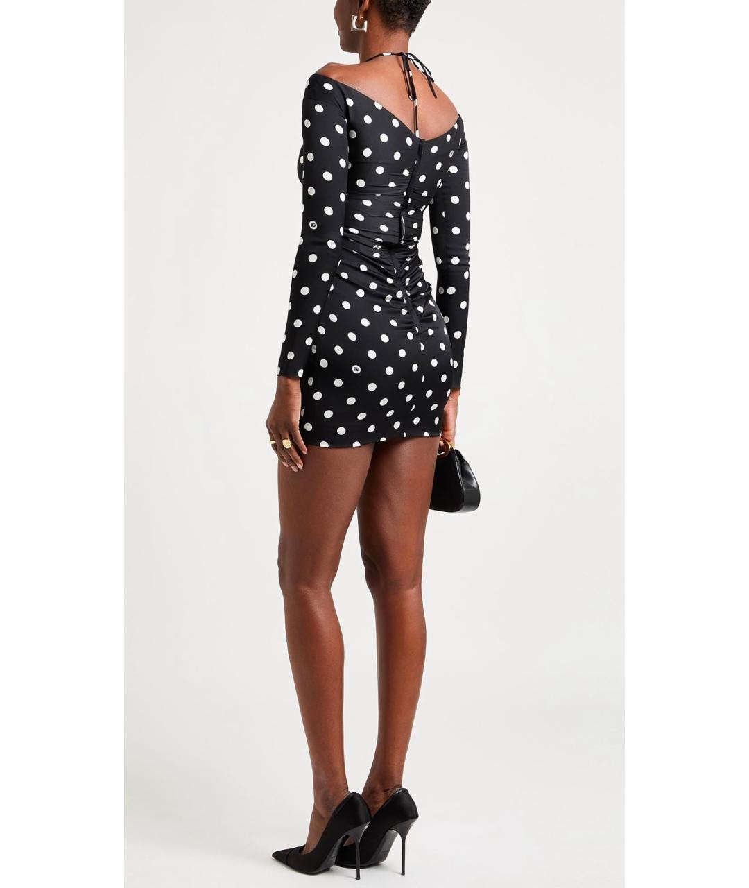DOLCE&GABBANA Черное коктейльное платье, фото 3