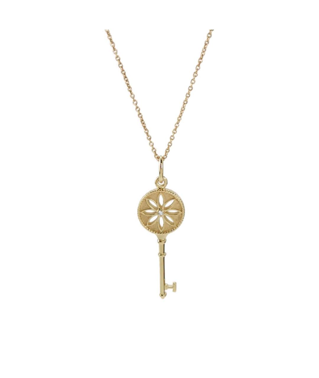 TIFFANY&CO Золотая подвеска из желтого золота, фото 6