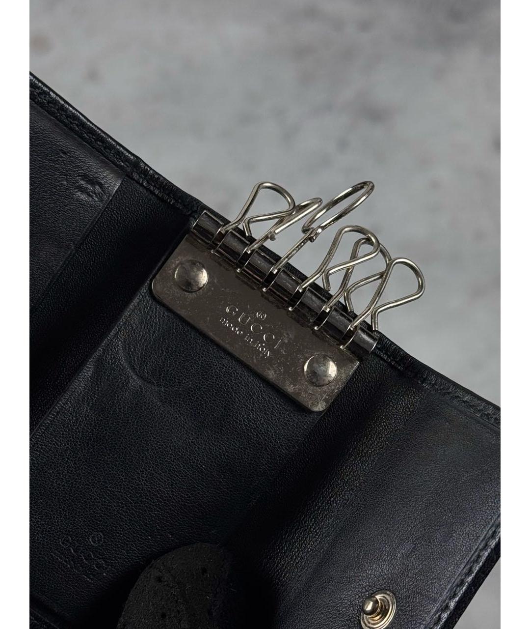 GUCCI Черная ключница, фото 4