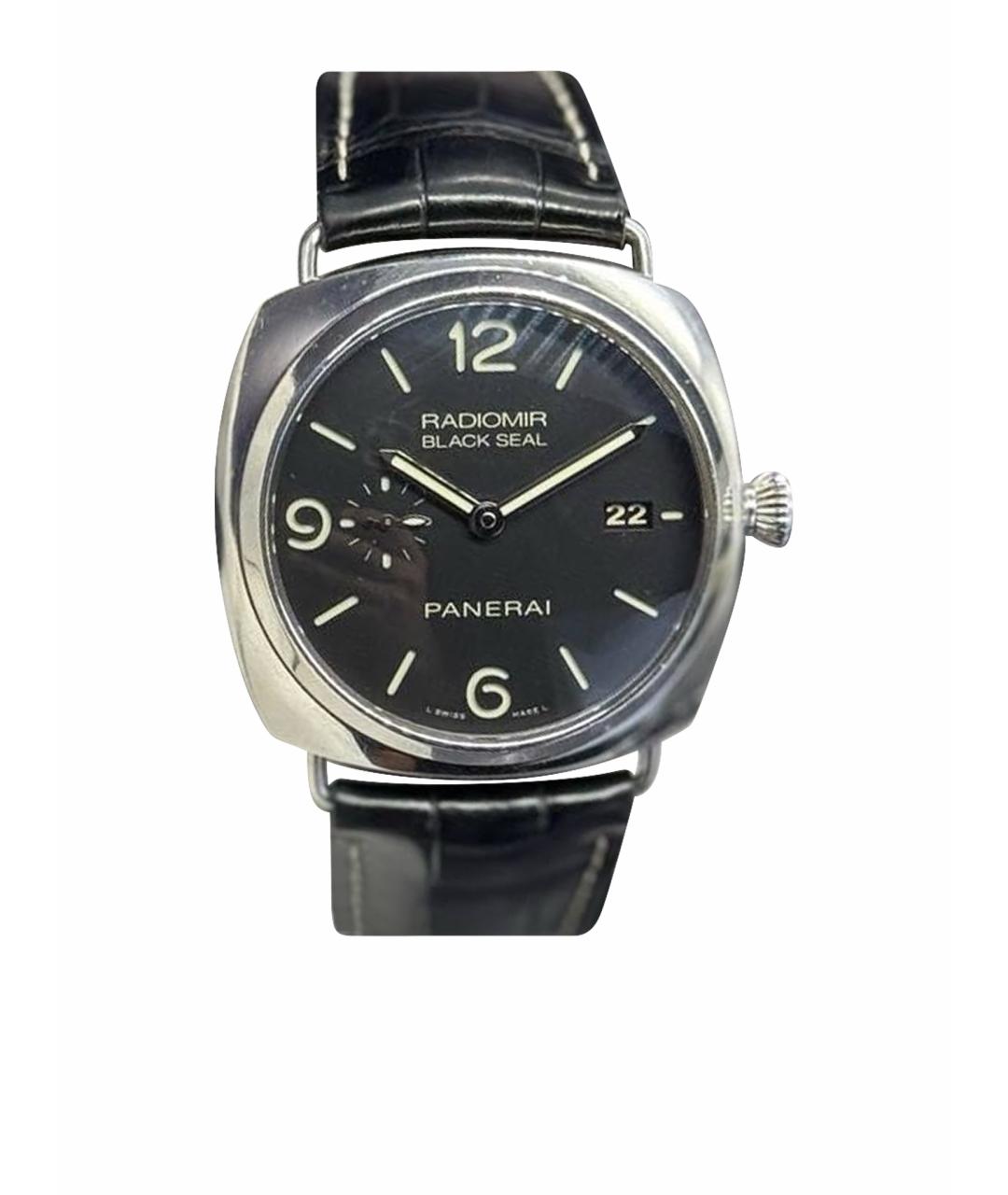 PANERAI Черные часы, фото 1